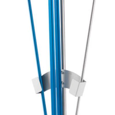 Gi.Metal Peel Holder Freestanding Rack With Marble Base